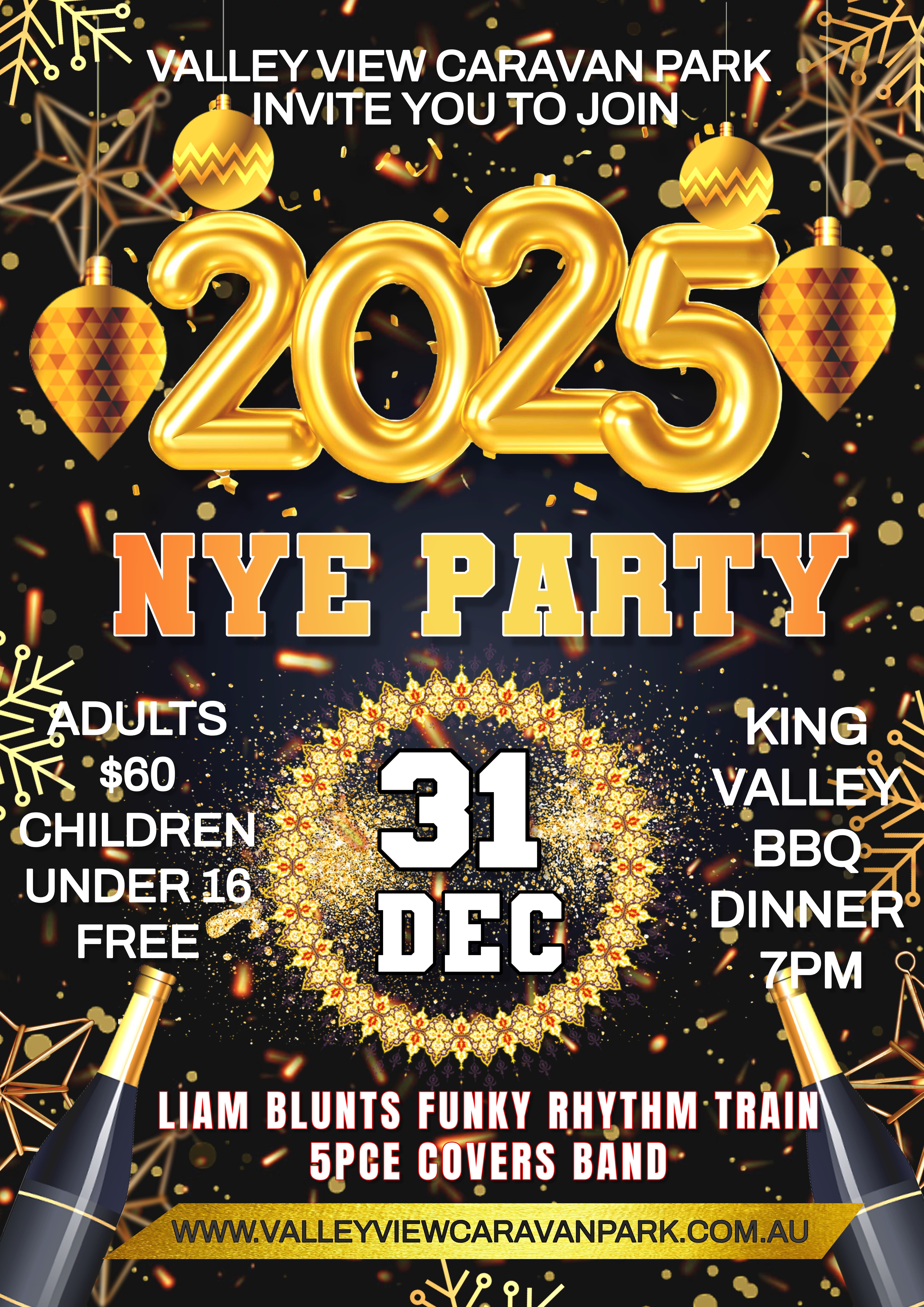 New Year's 2025 Celebration