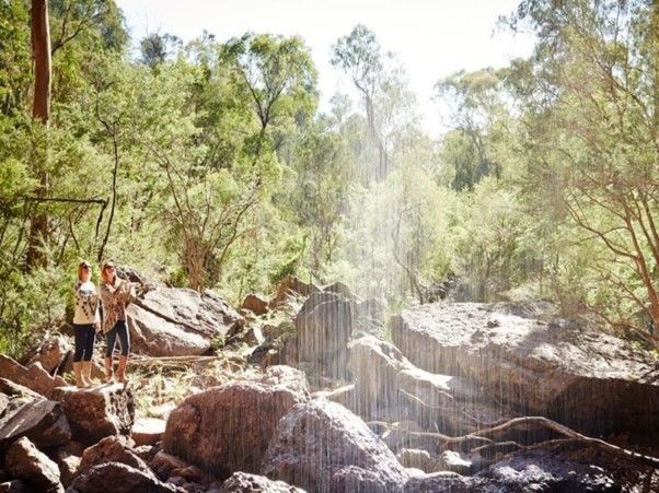 Playing at Paradise Falls 