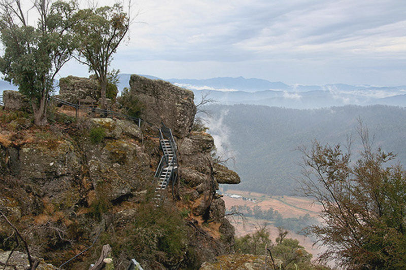 Powers Lookout the steps
