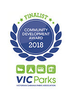Vic Parks Finalist 2018 Community Development Award